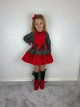 Load image into Gallery viewer, Ceyber Green Tartan Dress