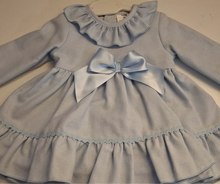 Load image into Gallery viewer, Ceyber Older Girls Blue Bow Dress