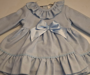 Ceyber Older Girls Blue Bow Dress