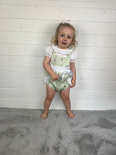 Load image into Gallery viewer, Ceyber Baby Girls Mint Animal Romper