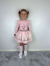 Load image into Gallery viewer, Giorgio Bambini Pink Castle Skirt Set
