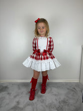 Load image into Gallery viewer, Ceyber Red Check Dress