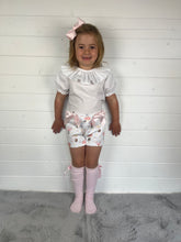 Load image into Gallery viewer, Ceyber Girls Pink Hot Air Balloon Short Set