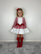 Load image into Gallery viewer, Ceyber Red Gingham Dress