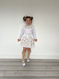 Ceyber Girls Woodland Skirt Set