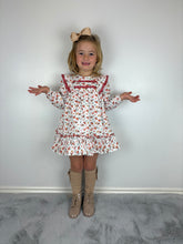 Load image into Gallery viewer, Baby Ferr Girls Pumpkin Print Dress