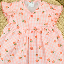 Load image into Gallery viewer, Baby Ferr Older Girls Peach Dress