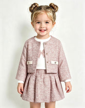 Load image into Gallery viewer, Mayoral Girls Petisui Tweed-Knit Skirt Set