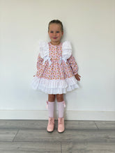 Load image into Gallery viewer, Ceyber Girls Candy Cane Dress