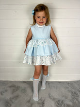 Load image into Gallery viewer, Ceyber Girls Boat Waffle Material Puffball Style Dress
