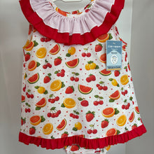 Load image into Gallery viewer, Ceyber Baby Girls Mix Fruit Open Back Jam Set