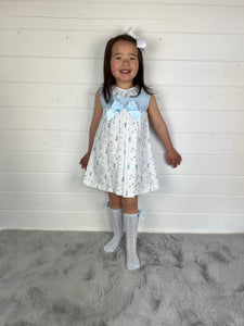 Ceyber Girls Boat A-line Style Dress
