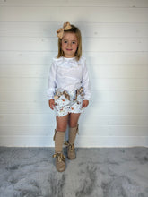 Load image into Gallery viewer, Ceyber Girls Tan Woodland Short Set
