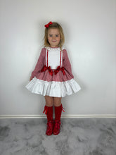 Load image into Gallery viewer, Ceyber Red Gingham Dress