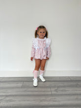 Load image into Gallery viewer, Ceyber Pink Ballerina Bear Romper
