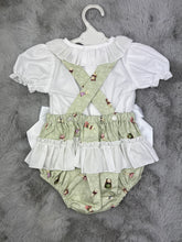 Load image into Gallery viewer, Ceyber Baby Girls Mint Animal Romper
