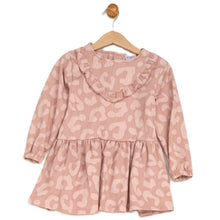 Load image into Gallery viewer, Willow &amp; Whistle Girls Pink Boucle Fur Jacket 3 Piece Dress Set