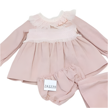 Load image into Gallery viewer, Ceyber Baby Girls Dusky Smocked Dress