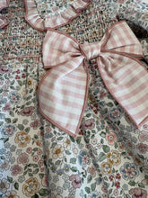 Load image into Gallery viewer, Valentina Kika Pink Gingham Floral