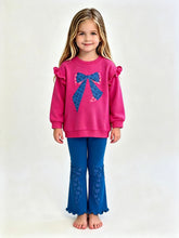 Load image into Gallery viewer, Agatha Ruiz De La Prada Hot Pink and Blue Bow Set