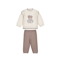 Load image into Gallery viewer, Mayoral Girls Beige Knitted Teddy Bear Set