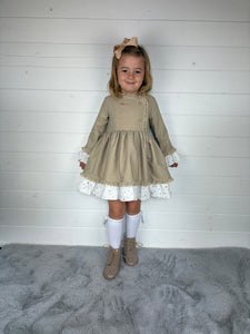 Ceyber Smock Snow Flake Dress