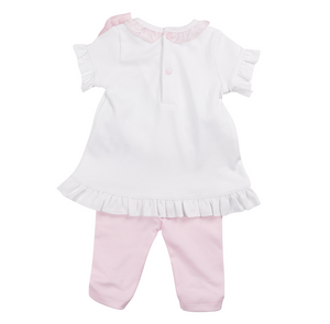 Mintini Girls Pink Legging Set