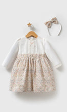 Load image into Gallery viewer, Tongs Girls Pastel Floral Dress