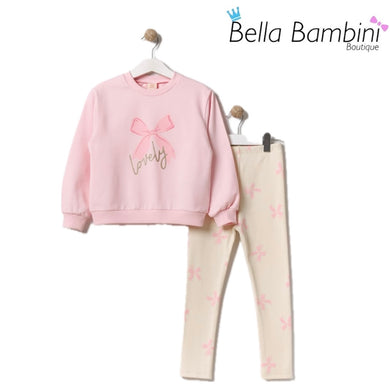 Pink Lovely Legging Set 2Y-5Y