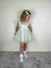 Load image into Gallery viewer, Ceyber Girls Mint Tulle Dress