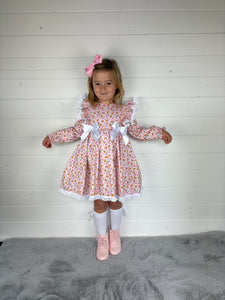 Ceyber Gingerbread Double Bow Dress