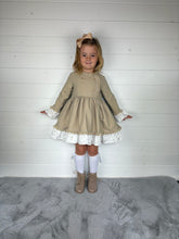 Load image into Gallery viewer, Ceyber Smock Snow Flake Dress