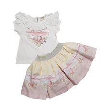 Load image into Gallery viewer, Neon Kids Seaside Skirt Set