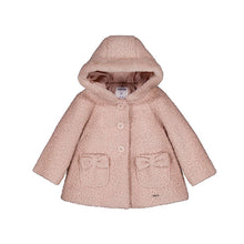 Load image into Gallery viewer, Mayoral Girls Petisui Hooded Boucle Coat