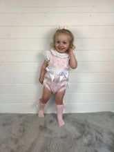 Load image into Gallery viewer, Ceyber Baby Girls Pink Bunny Romper