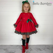 Load image into Gallery viewer, Ceyber Red Side Bow Dress
