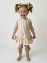 Load image into Gallery viewer, Harris Kids Tan Grace Dress