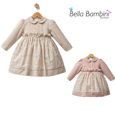 Tongs Girls Floral Dress