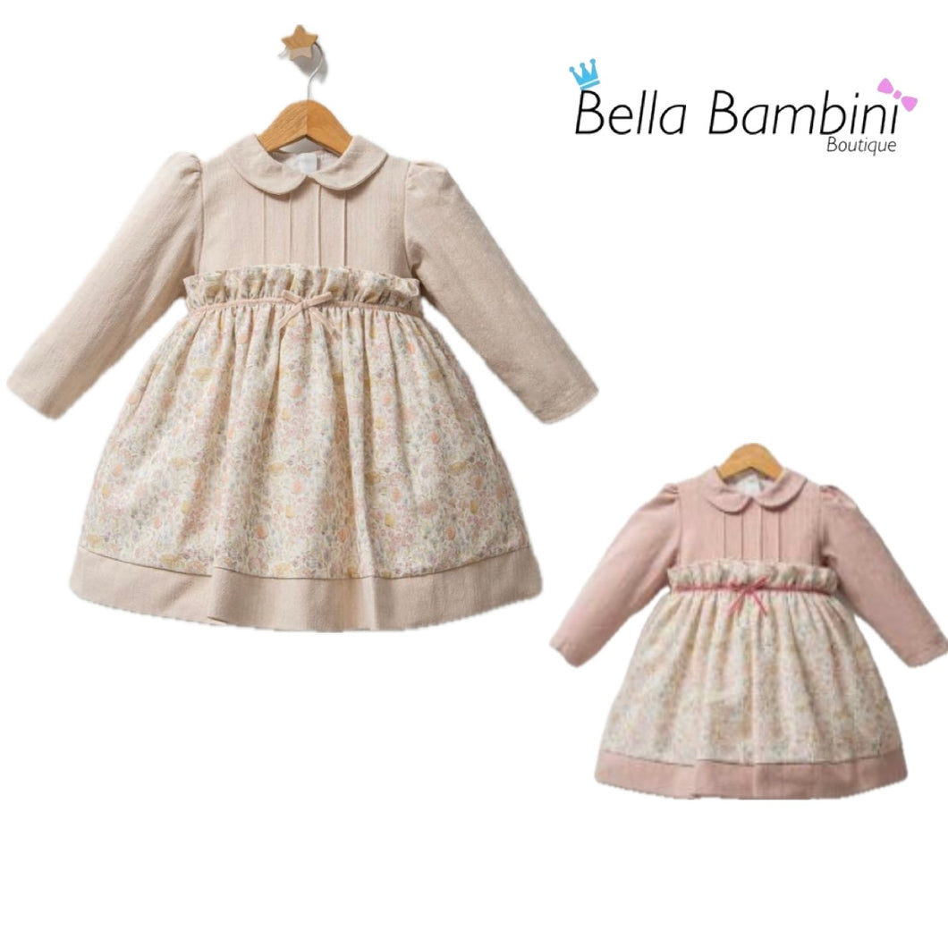 Tongs Girls Floral Dress