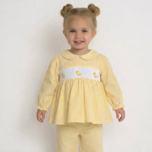 Load image into Gallery viewer, Mabini Girls Duck Smock Pyjamas