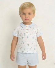 Load image into Gallery viewer, Babidu Boys Boat Short Set