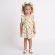 Load image into Gallery viewer, Calamaro Girls Lemon Dress
