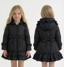 Load image into Gallery viewer, Love and Learn Black Coat
