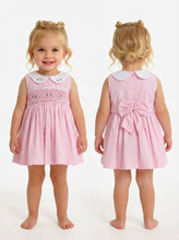 Load image into Gallery viewer, Wee Me Pink Smocked Dress