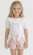 Load image into Gallery viewer, Ceyber Girls Pink Bunny Short Set