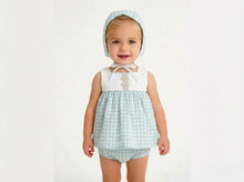 Load image into Gallery viewer, Del Sur Baby Girls Gingham Dress Set