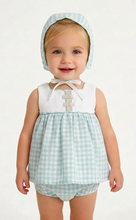 Load image into Gallery viewer, Del Sur Baby Girls Gingham Dress Set