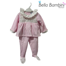 Load image into Gallery viewer, Babidu Baby Girls Bunny Smock Set