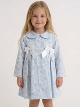 Load image into Gallery viewer, Ceyber Girls Blue Carousel Coat