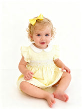 Load image into Gallery viewer, Blues Baby Lemon Smock Daisy Dress